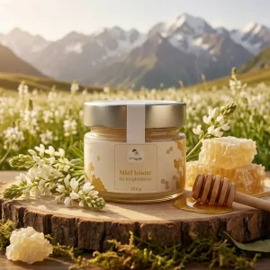Miel blanc du Kirghizistan 250g