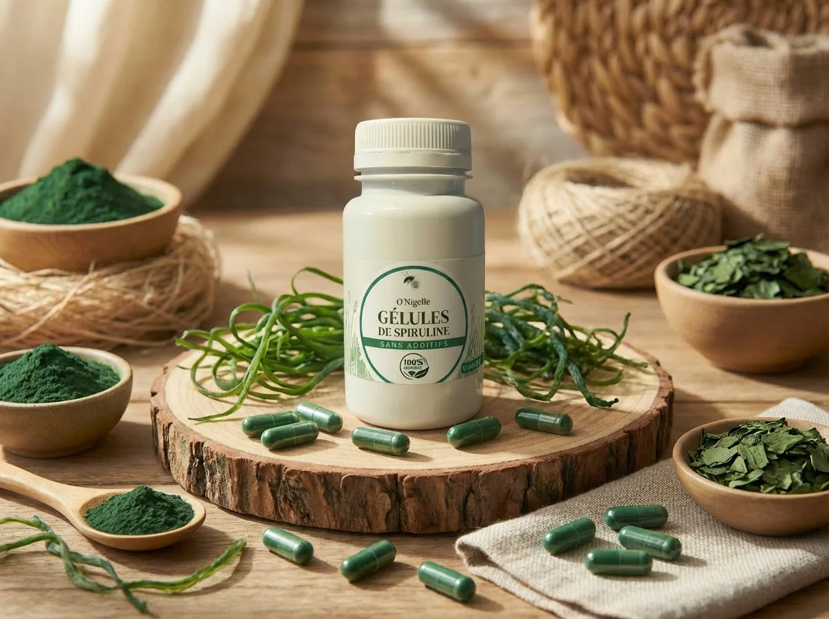 Gélules de Spiruline