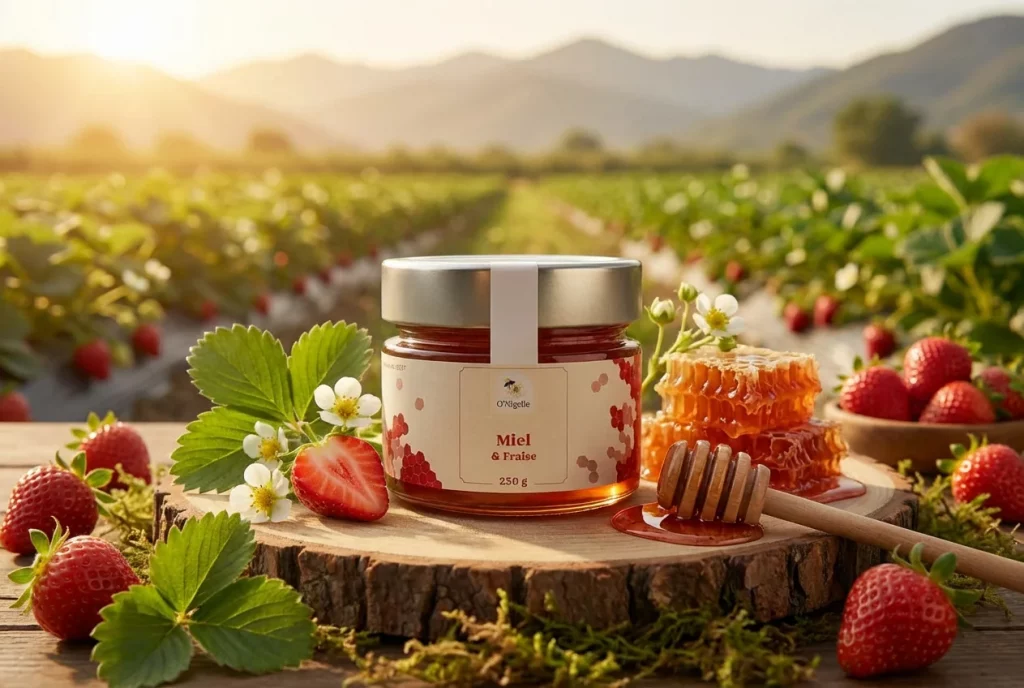 Miel & Fraise 250g