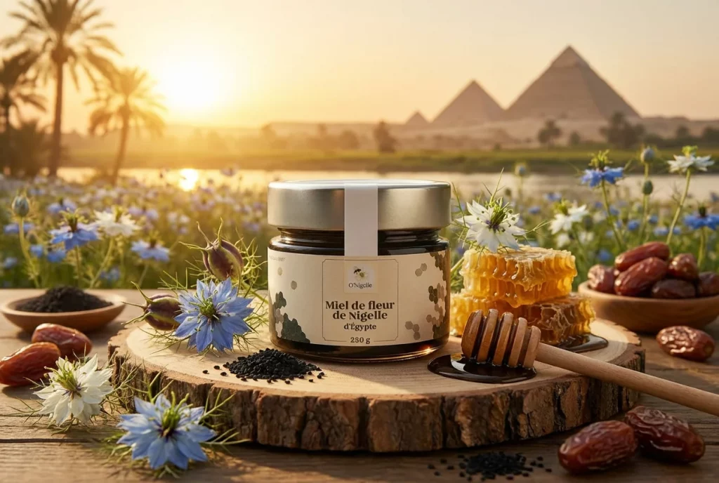 Miel de Fleur de Nigelle d'Egypte 250g