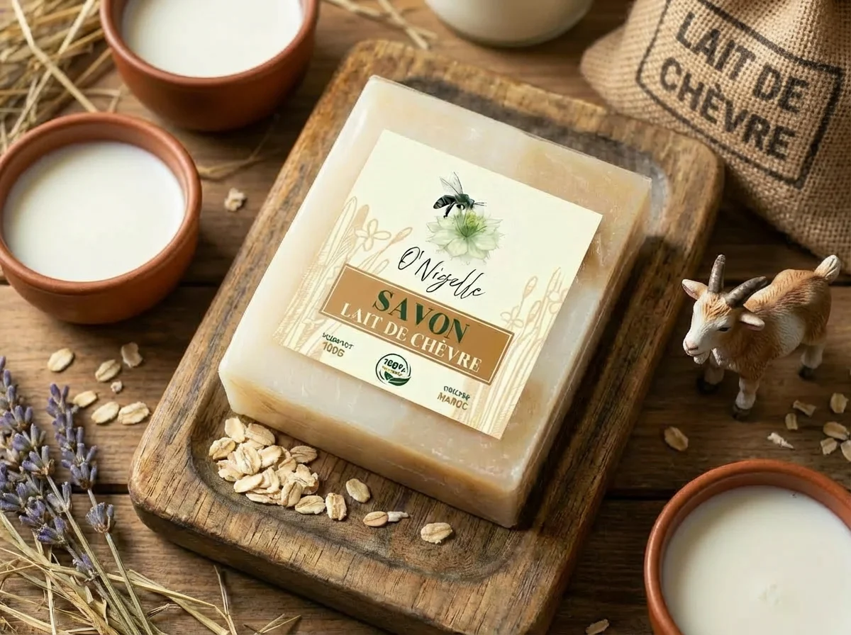 Savon lait de chèvre