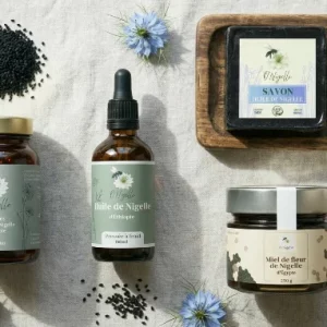 Rituel Nigelle Complet — Huile, Capsules, Miel & Savon