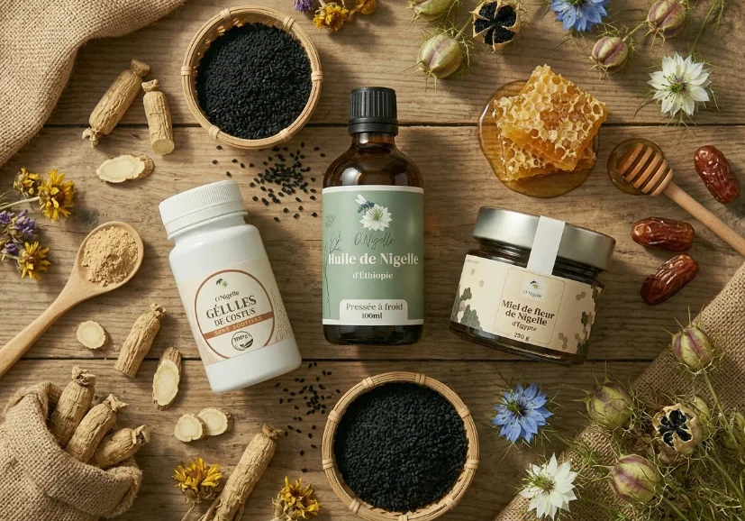 Pack Résistance — Huile de Nigelle, Miel de Nigelle & Costus Indien
