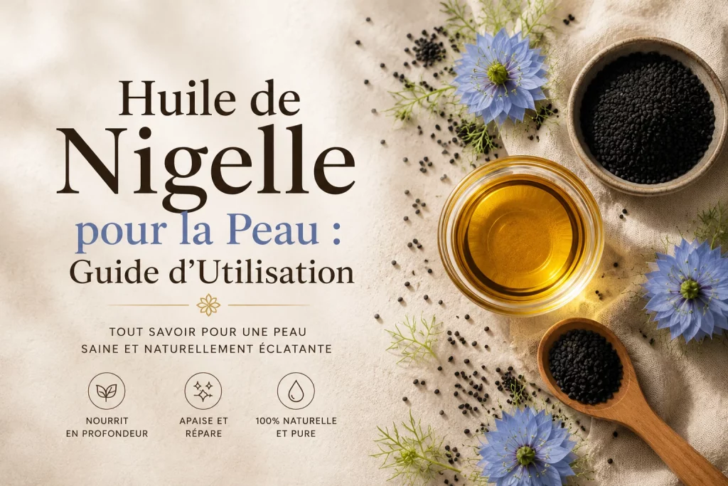 Huile de Nigelle pour la Peau : Guide d’Utilisation