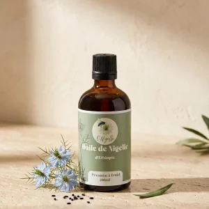 Huile de Nigelle d'Éthiopie — Pure, Pressée à Froid (100 ml)
