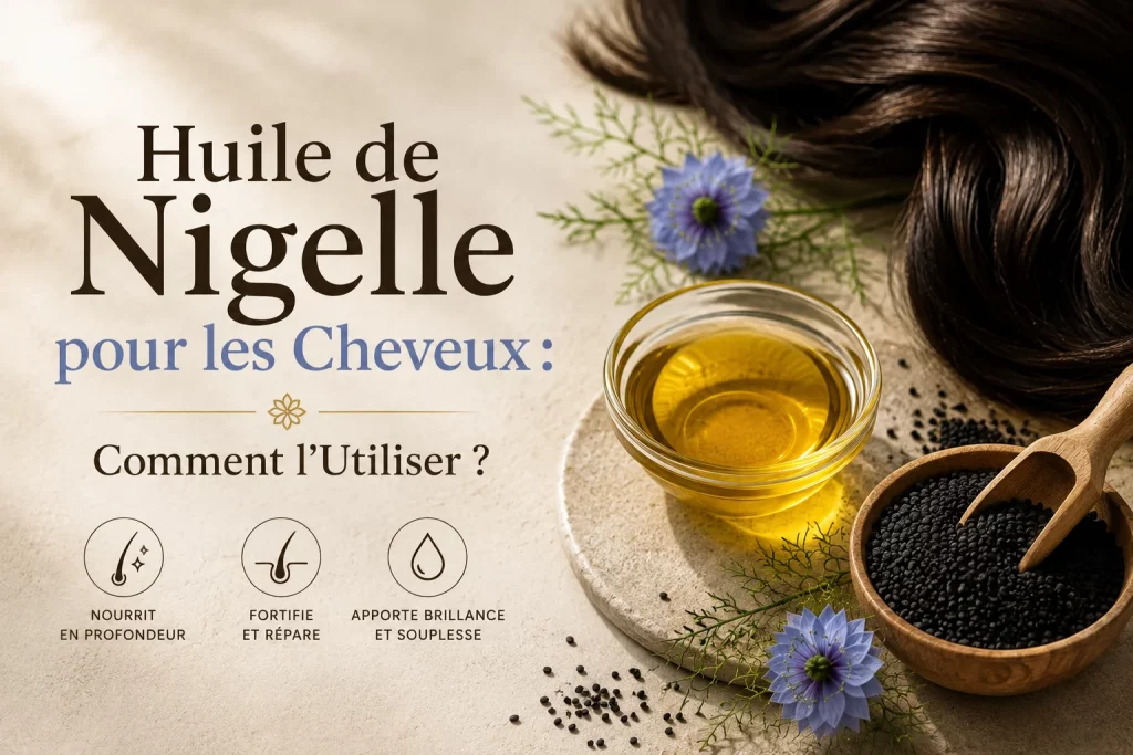 Huile de Nigelle pour les Cheveux : Comment l’Utiliser ?