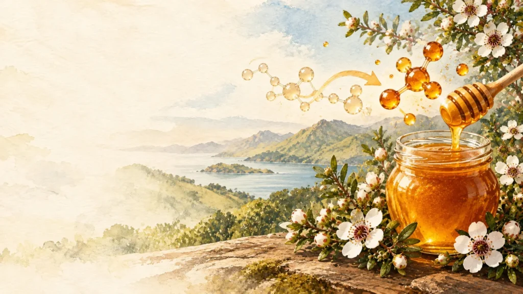 DHA et MGO : comprendre la maturation du miel de Manuka